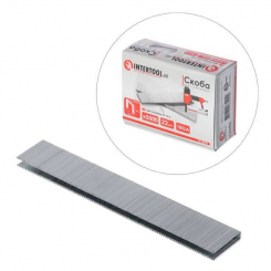 Скоба для степлера РТ-1612 22 мм (18GA) 5,7(5,8)*1,25*1,0 мм, 5000 од./уп. INTERTOOL PT-8322