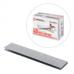 Скоба для степлера РТ-1612 28 мм (18GA) 5,7(5,8)*1,25*1,0 мм, 5000 шт/уп. INTERTOOL PT-8328