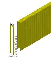 Скоба каркасна (столярна) Prebena типу ES-35 (3,8 тис. шт.)