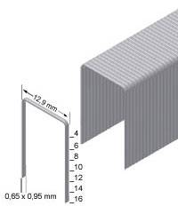 Скоба оббивна Prebena типу A-10 (16,68 тис. шт.)