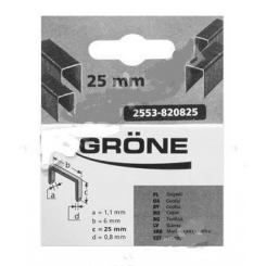 Скоби 25 x 6 x 1,2 мм