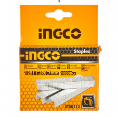Скоби степлера тип-53 12 0,7 мм 1000 шт. INGCO