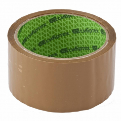 Скотч, 36 мм х 40м, коричневий, СІБРТЕХ