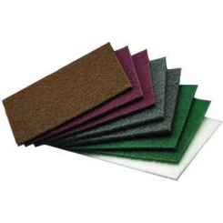 Скотч брайт лист 150*230 мм бордовий P320