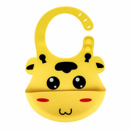 Слюнявчик силіконовий Zupo Crafts жовтий