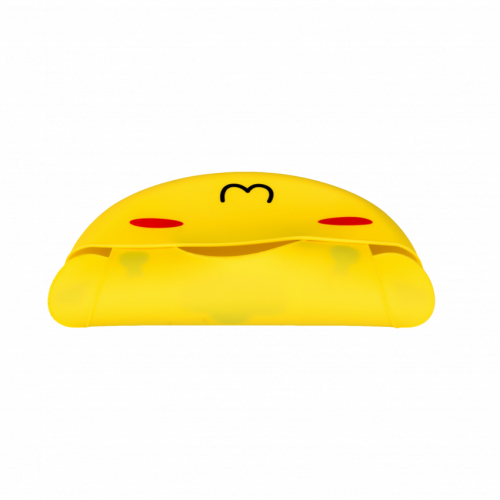 Слюнявчик силіконовий Zupo Crafts жовтий