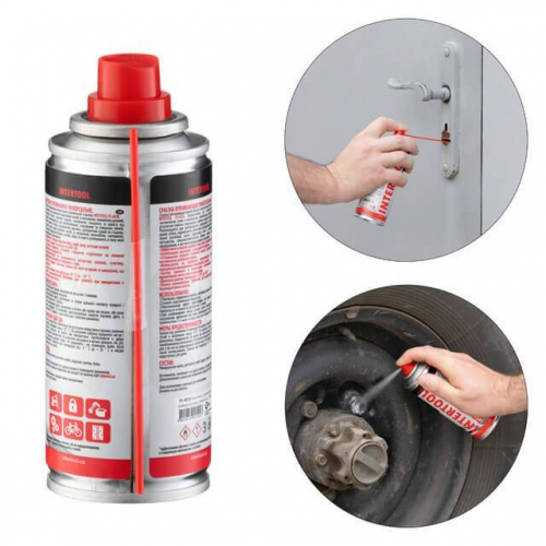 Мастило проникне універсальне, аерозоль 100 мл INTERTOOL FS-4010