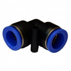 З'єднання для поліуретанових шлангів PU/PR (Г-обр., шланг) 8мм AIRKRAFT SPV08