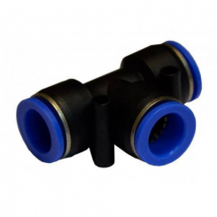 З'єднання для поліуретанових шлангів PU/PR (Т-обр., шланг) 10мм AIRKRAFT SPE10