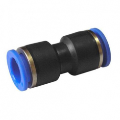 З'єднання для поліуретанових шлангів PU/PR (пряме, шланг) 10мм AIRKRAFT SPU10