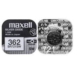 Срібно-оксидна батарейка Maxell "таблетка" SR721SW 1шт/уп