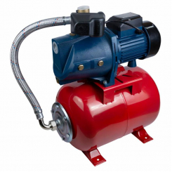 Станція 0,75кВт Hmax 40m Qmax 80л/хв (самовсмоктуючий насос) 24л Україна Wetron (775033/24)