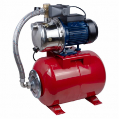 Станція 0.75кВт Hmax 42м Qmax 50л/хв (самовсмоктуючий насос нерж) 24л Україна Wetron (775052/24)