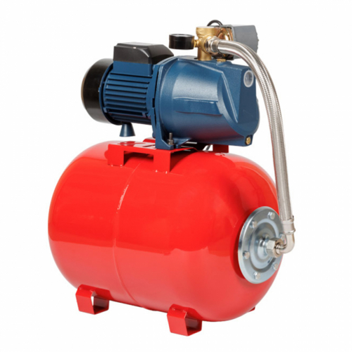 Станція 1.1кВт Hmax 45м Qmax 85л/хв (самовсмоктувальний насос) 50л Україна WETRON (775035/50)