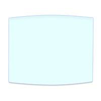 Скло полікарбонат 90/110мм напівкругле для WH740