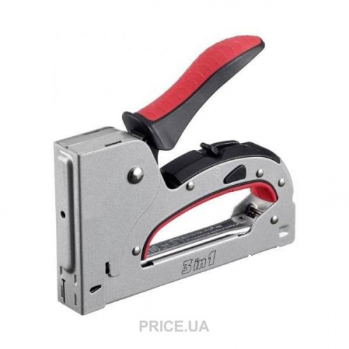 Степлер Miles TS-5580R/C з металевою ручкою, скоби No 3 (6-10 мм), аналог скоби: Rapid 53 (6—10 мм)