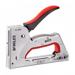 Степлер Miles TS-5595/C з регулювання сили нажиму, скоби No 3, No8, No9; аналог: Rapid 53 (6 —14 мм)
