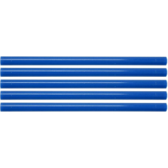Стрижні клейові YATO сині: Ø=11,2 мм, L=200 мм, уп. 5 штук.