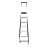 Драбина 7 сходинок, лоток для інвентарю, сталевий профіль, висота верхньої сходинки 1500 мм, 504*1283*2003 мм, 150 кг INTERTOOL LT-0057