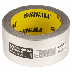 Стрічка алюмінієва 50мм×25м SIGMA (8429561)