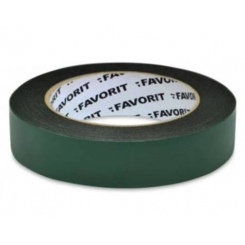 Стрічка двостороння піноподібна посилена 25 мм х 1,5 м, Favorit | 10-466
