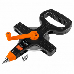 Стрічка вимірювальна сталева, 50 м x 10 мм