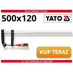Струбцина YATO. L=500 мм, h=120 мм [10]