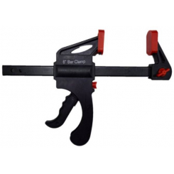 Струбцина "автомат" з пластика YATO; l= 900 мм, навантаж. 50-60 кг, губка h= 85 мм