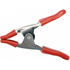 Струбцина пружинна-"прищіпка", металева YATO: L=100 мм, роб. висота/глиб.- 25/25 мм