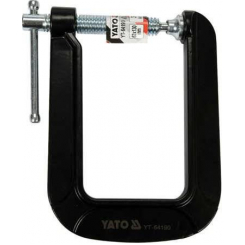 Струбцина з гвинтовим затискачем YATO, тип "С" глибока, 63х 130 мм