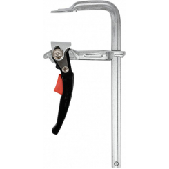 Струбцина з затискачем важеля, сталева, тип "F" YATO; l=250 мм, h=100 мм