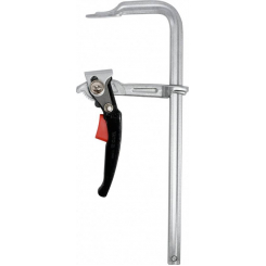 Струбцина з затискачем важеля, сталева, тип "F" YATO; l=300 мм, h=100 мм