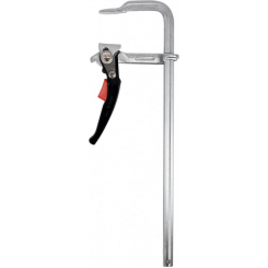 Струбцина з затискачем важеля, сталева, тип "F" YATO; l=400 мм, h=100 мм