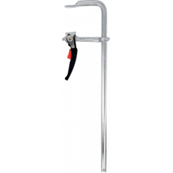 Струбцина з затискачем важеля, сталева, тип "F" YATO; l=600 мм, h=120 мм