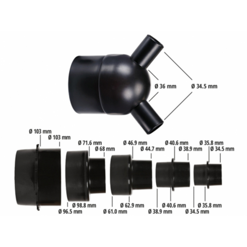 Стружковідсмоктувач TE-VE 550/1 A (4304156)