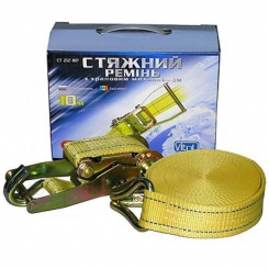 Стяжка вантажу 5т. ST-212-10 YL 50мм х 10м (кольорова коробка)