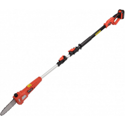 Сучкоріз акумуляторний YATO телеск. 2-2,8 м, Li-Ion 18 В, 2 АГод, леза l=20 см, із зарядн. пристроєм