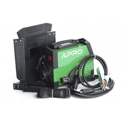 Зварювальний апарат інверторний APRO MMA-140 20-140А  ел 4мм 2,5+1.5м + набір кабелів