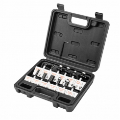 Свердла-фрези, набір 12 шт., хвостовик 8 мм