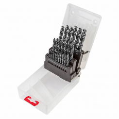 Свердла по металу HSS-G, 1.0 - 13.0 мм, набір 25 шт.