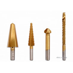 Свердла універсальні різновидні по металу STHOR 4 шт