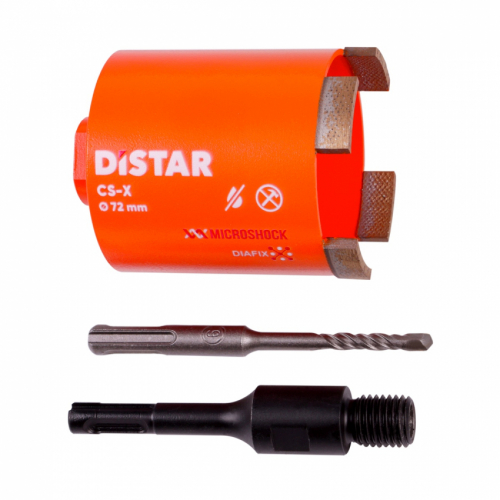 Свердло алмазне DDS-W 072x70-4xSDS+ DLD 072 CS-X