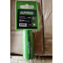 Сверло корончатое Bi-Met Ø22мм APRO