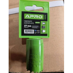 Сверло корончатое Bi-Met Ø27мм APRO