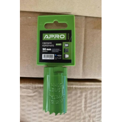 Сверло корончатое Bi-Met Ø30мм APRO