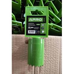 Сверло корончатое Bi-Met Ø33мм APRO