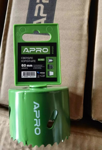 Сверло корончатое Bi-Met Ø60мм APRO