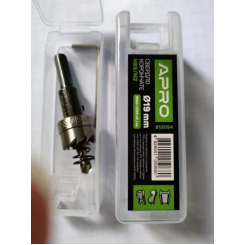 Сверло корончатое HSS/М2 Ø19мм APRO