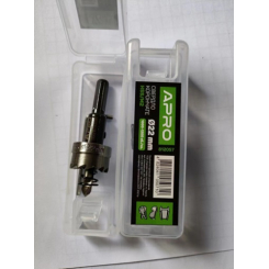 Сверло корончатое HSS/М2 Ø22мм APRO
