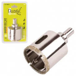 Свердло корончате алмазне по склу та керамміці 45мм з центрувальним свердлом Alloid